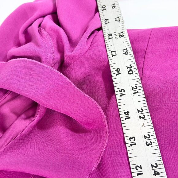 Kobi Halperin Dress Womens Medium Purple Halter Neck Cold Shoulder Zip Sheath - Picture 8 of 8